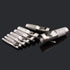 12pcs Kit Round Punch Hollow Punch Steel Chisel Leather Puncher .Cutting Tool for Belts, Metal gaskets, Leather, Canvas (1mm to 10mm)...