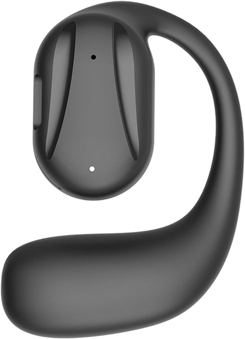 Single Open Ear Headphone, Wireless Bluetooth Earpiece for Powerful Sound, 16H Playtime Bluetooth 5.2 Wireless Earbud,Waterproof Headset with Earh...