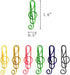 50 Pieces Music Paper Clips Musical Notes Clips Note Style Paper Clips Holders Clamps for Desk Bookmark Office School...