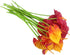 20Pcs Artificial Anthurium Flowers Real Touch Fake Flower for Home Decor Floral Arrangements Bouquets (Red,Sunset red)...