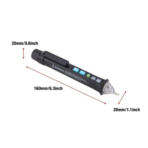 AC Voltage Tester, MESTEK AC10 1000V Intelligent Non-Contact AC Voltage Tester Volt Detector Electrician Supplies Voltage Tester...
