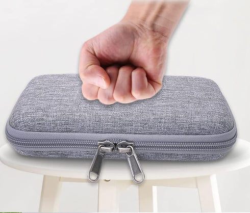 Diabetic Supplies Travel Case Bag Organizer for Glucose Meter, Blood Sugar Test Strips, Lancets, Lancing Device, Pens, Syringes, Alcohol Wipe, Har...