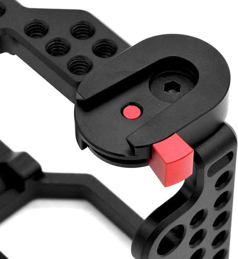 Koolehaoda Mini Quick Release Plate System with 1/4" Screw for Camera Tripod, Gimbal, Monopods,Video Monitors, Magic Arm, Flash Bracket, Stabilize...