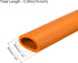 MECCANIXITY Foam Grip Tubing Handle Grips 32mm ID 44mm OD 5ft Orange for Utensils, Fitness, Tools Handle Support...