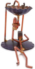 Plumber from Handmade Metal Figurine - Hand Welded Metal Art and Recycled Metal Sculptures - Unique Desk Accessories, Office Decor, & Plumber Gift...