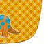 Caroline's Treasures BB6896BIB Brontosaurus Dinosaur Baby Bib Easy-Clean Baby Bib Baby Feeding Accessory Baby Mealtime Essential, 10 x 13, Multico...