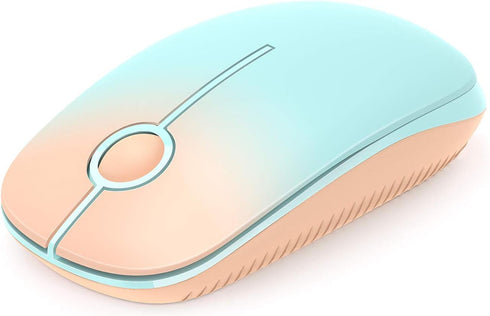 Unipows Wireless Mouse - 2.4G Slim Portable Computer Mouse with Nano Receiver, Less Noise Mobile Optical Mice for Notebook, PC, Laptop, Computer, ...