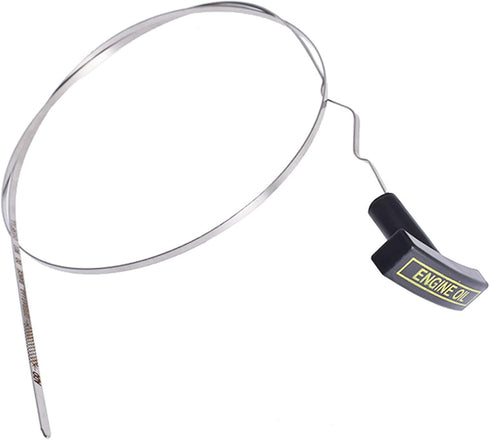 WFLNHB Engine Oil Level Dipstick Indicator Replacement for 1999-2003 Ford F250 F350 F450 F550 Excursion 7.3L Diesel F81Z-6750-DA Stainless Steel D...