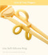 Wakaka Chicken Shape Chopsticks, Easy to Use Training Chopsticks for Children and Adults, Made With Non-Toxic Dishwasher-safe Reusable Chopstick S...