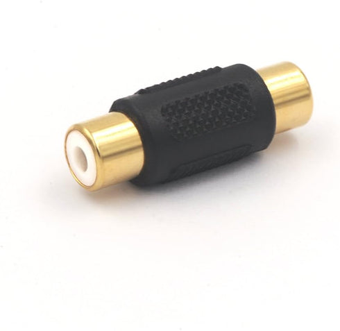 VCE 12-Pack Gold Plated RCA Female to RCA Female Coupler...