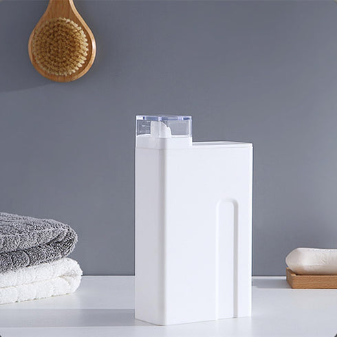 Laundry Detergent Dispenser-Soap Dispenser,Large Pump Dispenser Bottle for Kitchen, Laundry Empty Shampoo Bottles Suitable Beads, Washing Powder, ...