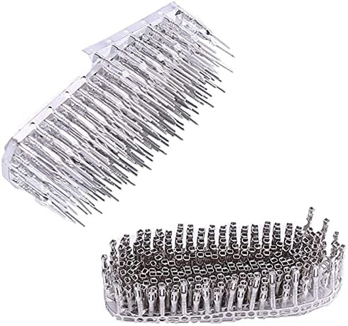 Mesee 620 Pieces Dupont Crimp Pin Connector Assortment Kit 2.54mm Pitch JST SM 1 2 3 4 5 6 Pin Single/Double Row Housing Socket Dupont Male Female...