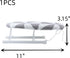 Mini Ironing Board Portable Ironing Board 10.2" Folding Ironing Board Cloth Cover for Collar Cuff Shoulder Corner (Style 3)...
