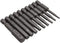 10Pcs 50mm 1/4 Inch Hex Shank S2 Steel Hex Screwdriver Head Allen Hand Held Wrench Drill Bit Set 5/64-5/16 Magnetic Hex Bit Set...