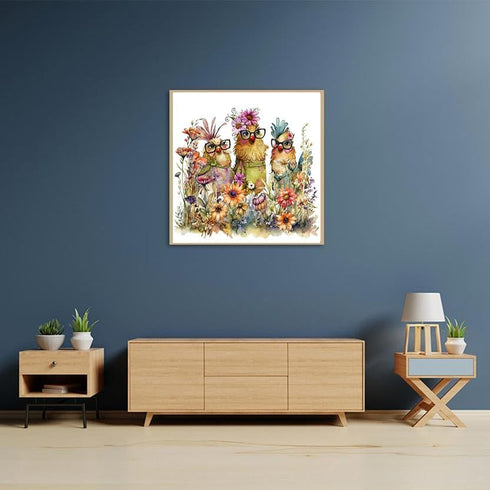 Meothan Hen Diamond Painting Kits for Adults 5D DIY Chicken Diamond Art Kits for Beginners Round Full Drill Diamond Painting for Home Wall Decorat...