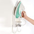 Ironing Board Hanger Wall Mount Electric Iron Holder Household Bathroom Shelf Holder Rack Electric Iron Holder - for Max 5.2 inch Width(White)...