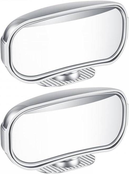 2PCS Blind Spot Mirrors, 360° Rotating Rearview Auxiliary Mirror Wide Angle Side Mirror Blindspot Mirror for Car Truck SUV...