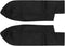 X AUTOHAUX Pair Synthetic Leather Car Front Door Panels Armrest Cover Black for Honda CR-V 07-12...
