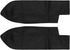 X AUTOHAUX Pair Synthetic Leather Car Front Door Panels Armrest Cover Black for Honda CR-V 07-12...