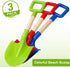 Jumbo Beach Sand Toys 16 Inch Shovels for Kids Adults, Large Spade Scoop Gardening Tools, Sandbox Kit Wood ABS Spade for Garden Outdoor Snow Backy...