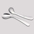 2pcs Stainless Steel Curved Utensils Right Handed Angled Spoon Adaptive Utensils Cutlery Utensils for Elderly - Increase Comfort for Those with We...
