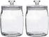 Half Gallon Glass Jars with Lid, Wide Mouth Cookie Jars Set of 2, Apothecary Jar for Candy, Glass Canisters for Kitchen Storage and Laundry Organi...