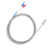 Thermocouple K Type, M6 Screw Fine Thread Type K Thermocouple Temperature Sensor Wire 0-400 1M/2M//4M/5M(2M)...