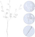 Artificial Bouquet Stems with Acrylic Bead Drops Flower Sticks Wedding Craft Decoration 50pcs...