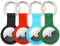 Apple AirTag Holder Keychain Case Waterproof Silicone Cover with Metal Lobster Clasp for AirTag Tracking...