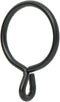 Ivilon Drapery Eyelet Curtain Rings - 1.7" Ring for Curtain Hook Pins, Set of 14 - Black...