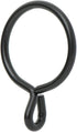 Ivilon Drapery Eyelet Curtain Rings - 1.7" Ring for Curtain Hook Pins, Set of 14 - Black...