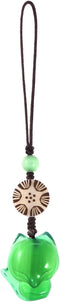 Cell Phone Strap Cartoon Fox Phone Charm Key Chain Car Key Purse Pendant Hanging Pendants Decor Green...