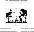 Animal Stencils for Painting,16 Pcs Forest Landscape Stencil,Mountains Rivers Stencils,Reusable Plastic Painting Stencils,Animals, Plants, People,...