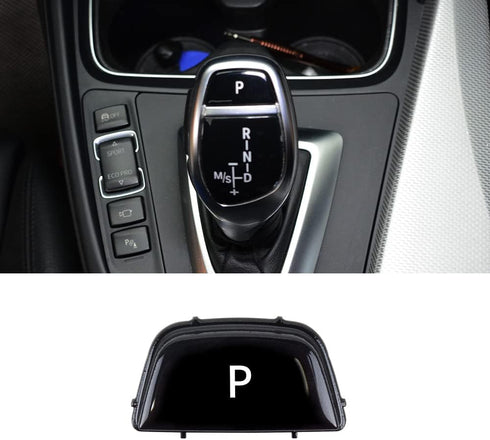 Gear Shift P Button for BMW F30 F34 F31, Gear Shift Knob Lever Parking Button for BMW 3 Series (Piano Black)...