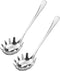 2Pcs Spaghetti Spoon,Stainless Steel Claw Pasta Spoon Server Noodle Scoop Slotted Spoon Kitchen Utensils for Home Restaurant Bar...