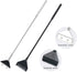 Aluminum Alloy Algae Scraper Lightweight Aquarium Cleaning Tool Length Adjustable Alga Removal Blades Long Telescopic Handle Clean Kit for Fish Ta...