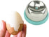 1 Pack Hard Boiled Egg Piercer simple easy egg hole puncher egg poacher Endurance Hole (304 stainless steel+new material PP bottom)Anti-sliding ca...