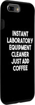 iPhone 7 Plus/8 Plus Instant Laboratory Equipment Cleaner Just Add Coffee Case...