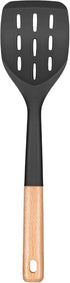 Nonstick Silicone Spatula, Non Scratch Flexible Edge for Pans, Slip Resistant comfortable Wooden Handle, Heat Resistant BPA-Free Kitchen Spatulas ...