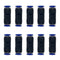 zjxed 4mm OD x 4mm OD Pneumatic quick Connector Push to Connect fittings Straight pneumatic push to connect fitting (Pack of 10)...