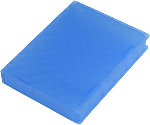 Wendry Hard Drive Disk Protective Box, Shockproof Anti-Static Storage Case for 2.5 Inch Non-Slip (Blue)...