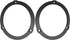 Exact Fit Front Door Speaker Adapter Spacer Rings Fits 1991-1995 MR2 - SAK069_55-1 Pair...