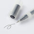 MUJI Gel Ink Ballpoint Pen Cap Type 10-Pieces Set, 0.5 mm Nib Size, Black...