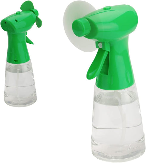 Misting Spray Bottle Fan Personal Cooling Mist Portable Handheld Humidifier Powered Fans with Mist 8.38" H 2AA batteries inserted,Mini Fan Hand At...