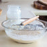 Danish Dough Whisk - 13" Dutch Whisk with Stainless Steel Ring - Danish Whisk for Bread, Pastry or Pizza Dough - Baking Tool Alternative to a Blen...
