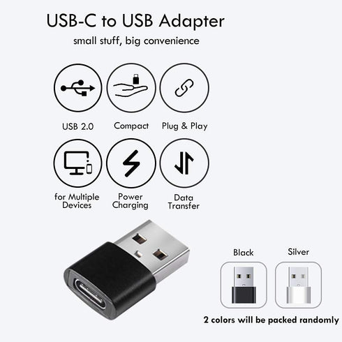 USB Earbuds with USB-A to C Adapter, USB-C + USB-A Earbuds Headphones Compatible with Samsung Smartphones, Laptop PC, Mac, Advanced DAC Sound Card...