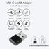 USB Earbuds with USB-A to C Adapter, USB-C + USB-A Earbuds Headphones Compatible with Samsung Smartphones, Laptop PC, Mac, Advanced DAC Sound Card...