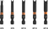 Spanner Screwdriver Bit Set - Railer 5PC S2 Steel 2" Spanner Snake Eyes Impact Driver Bit Set With A Tool Storage Bit Holder & Carabiner...