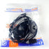 8 Feet Indoor 3 Outlet Extension Cord with Foot Switch - with Safety Water Proof Cover (2 Packs)...