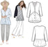 Style Arc Sewing Pattern - Jules Woven Tunic (Sizes 10-22)...